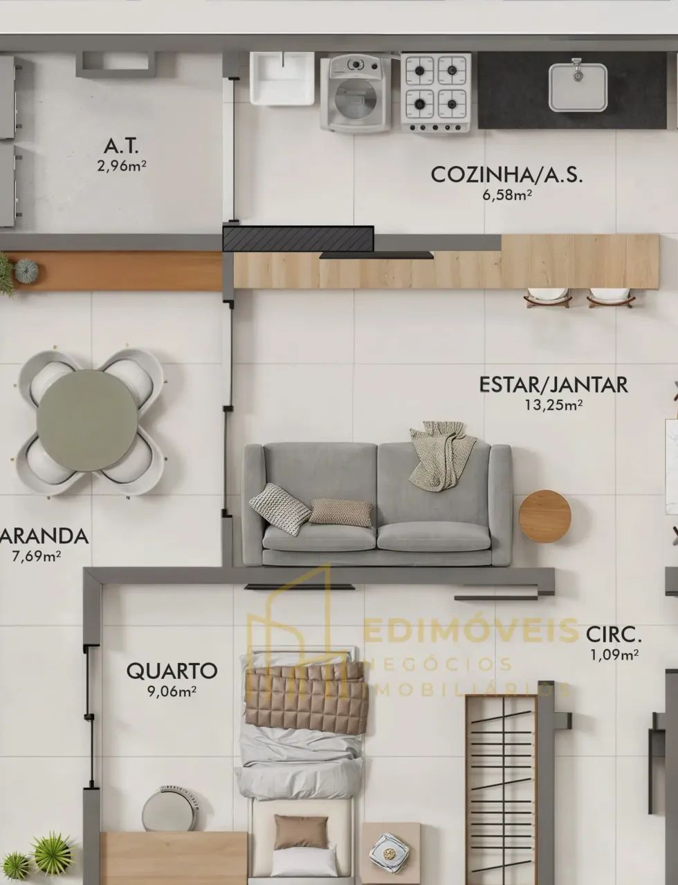 Seu futuro começa aqui: apartamento de 2 quartos no De Fátima, Serra, esperando por você! - Foto 3