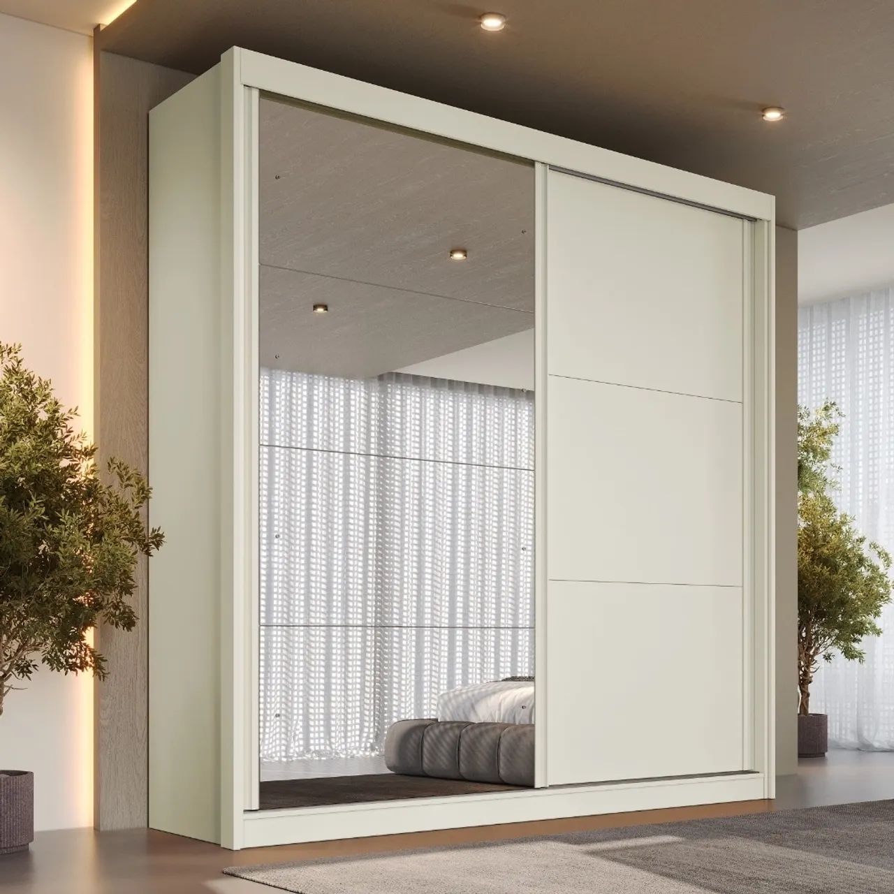 Guarda-Roupa 2 Portas Solteiro  151m  100%MDF tt54 - Foto 5