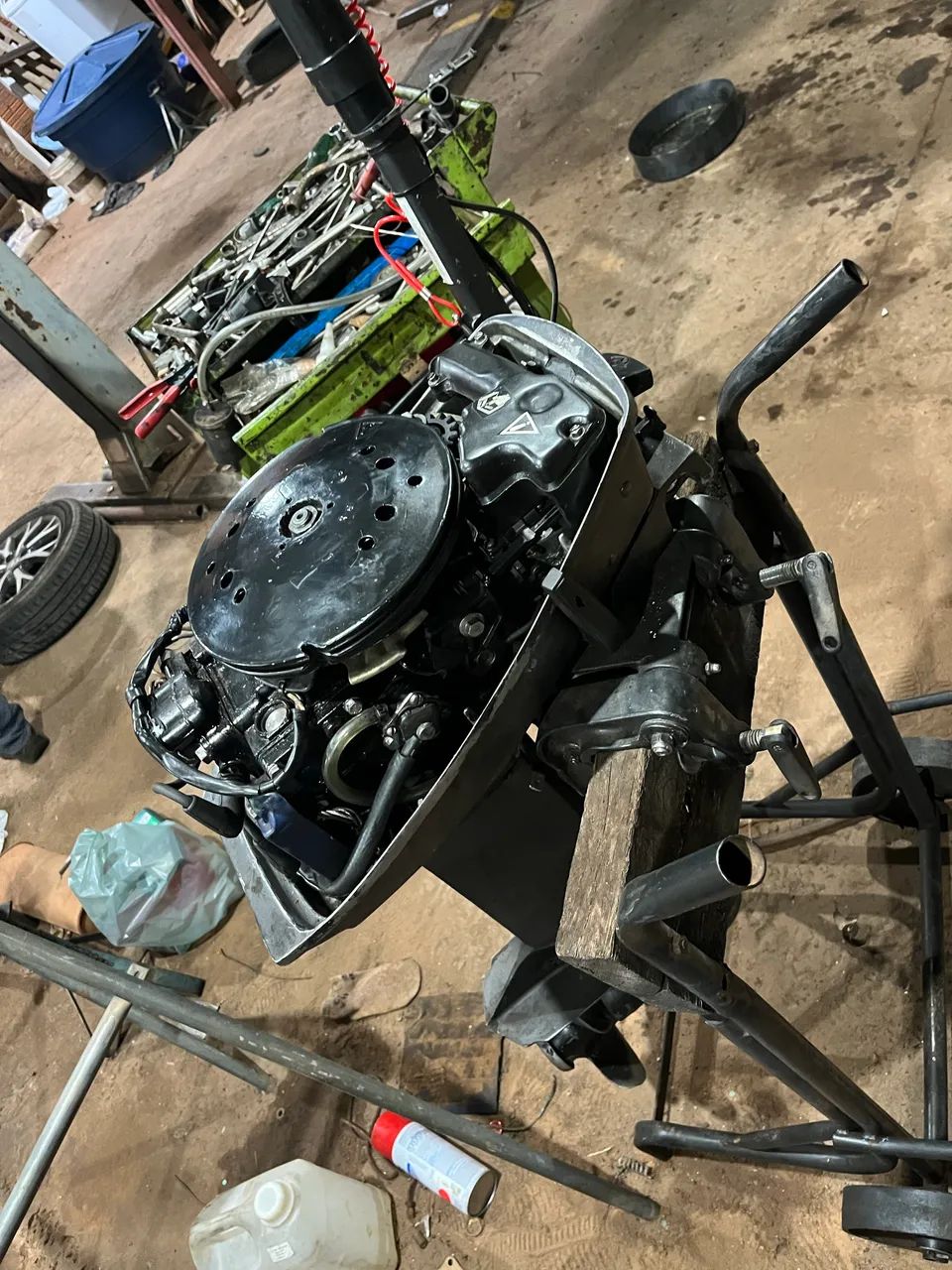 Motor de popa Evinrude 15hp  - Foto 2