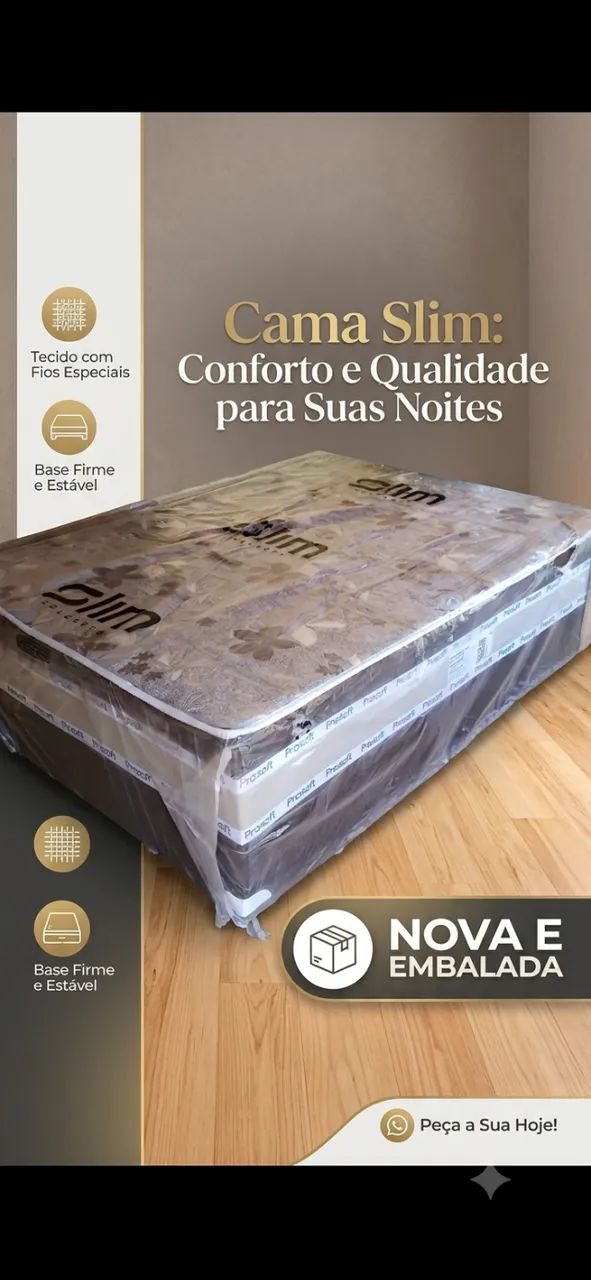Cama box. 12cm de espuma 
