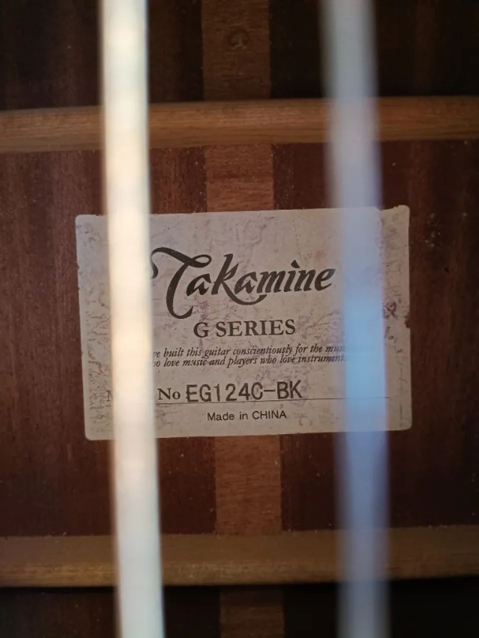 Violão Takamine eg124c black - Foto 3