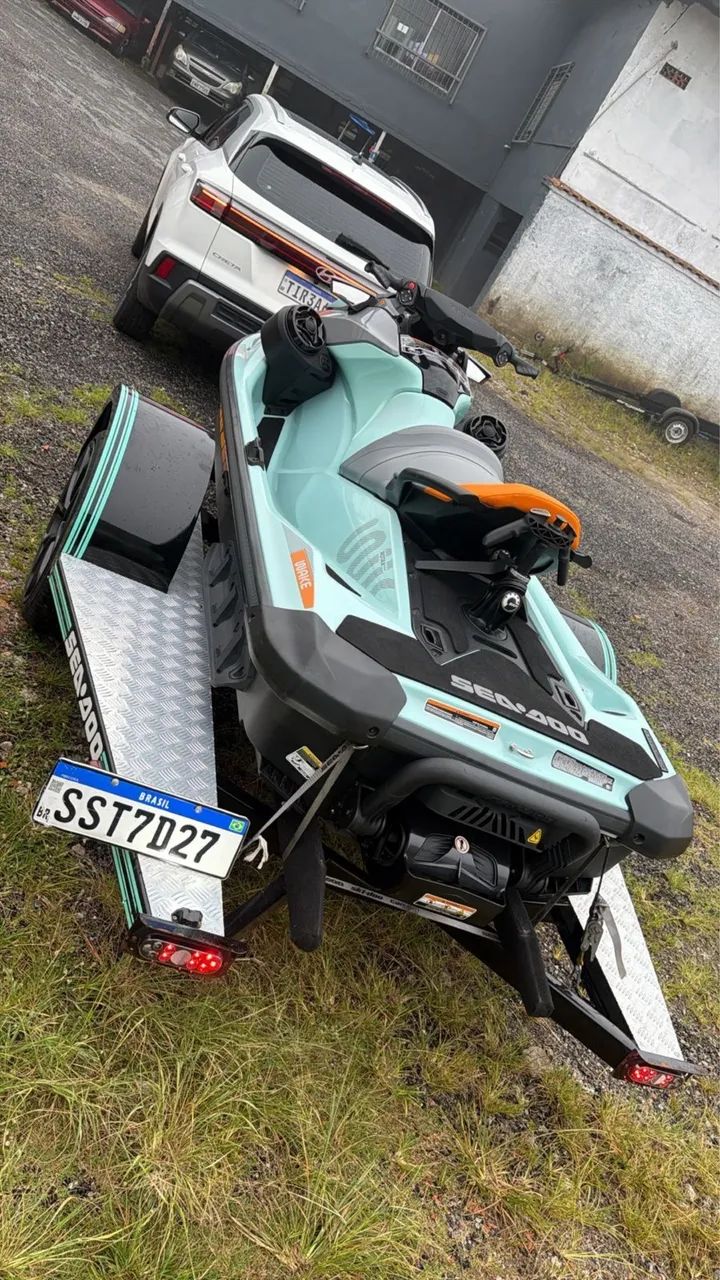 Jetski seadoo wake 170 2024 com carreta mineirinho  - Foto 2