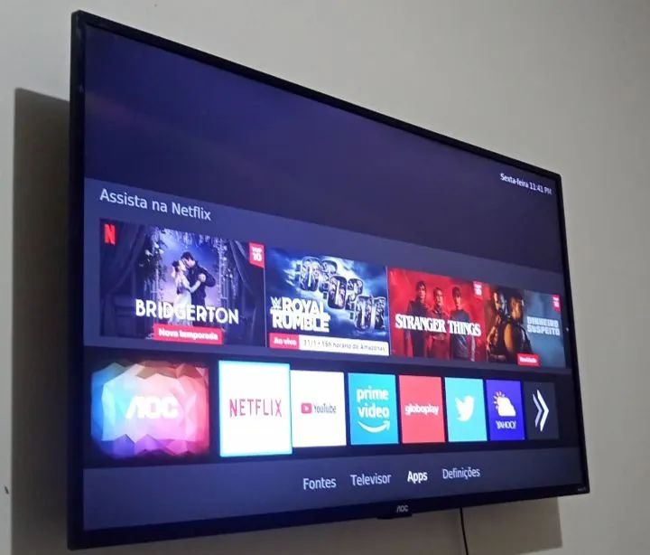 TV smart 50 polegadas 4k 