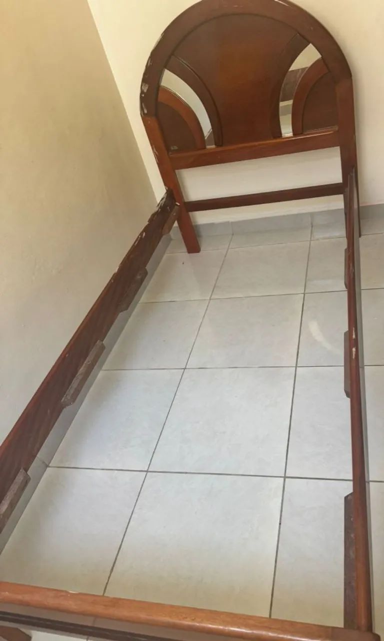Cama de madeira - Solteiro  - Foto 3