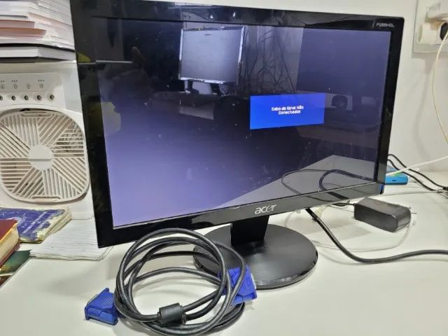 Monitor Acer 15,6" LCD VGA - Funcionando Normalmente - Foto 3