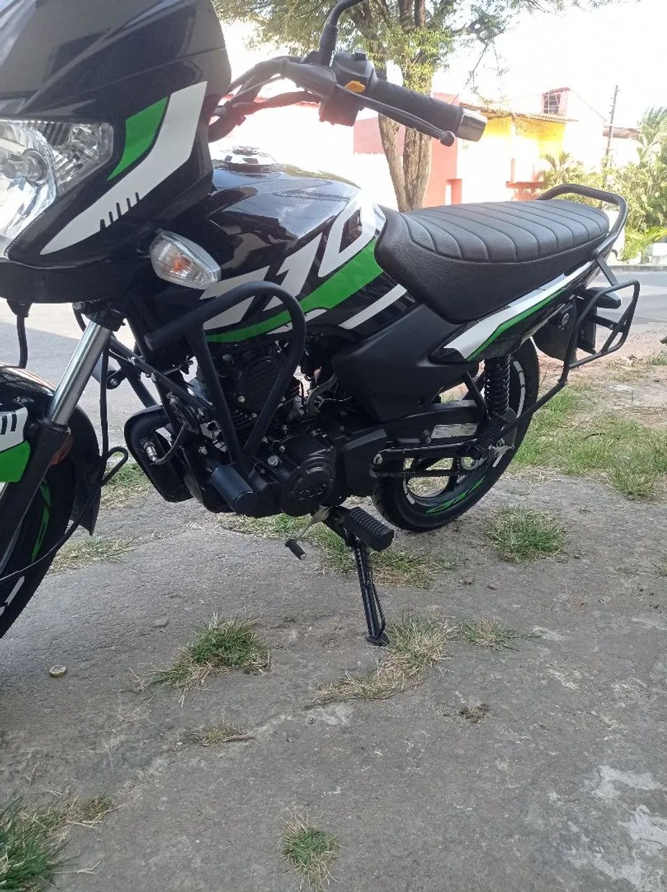 Kit protetor dianteiro e Traseiro da tvs mottu  - Foto 5