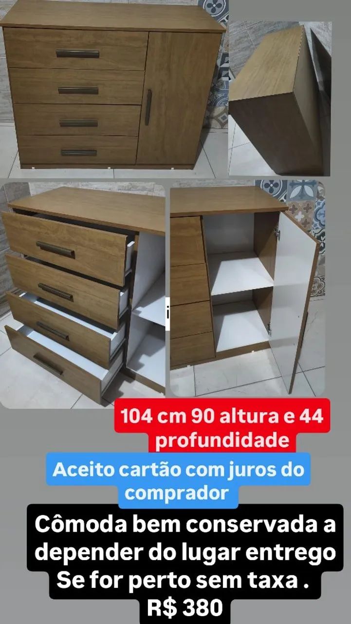 Cômoda bem conservada  - Foto 5