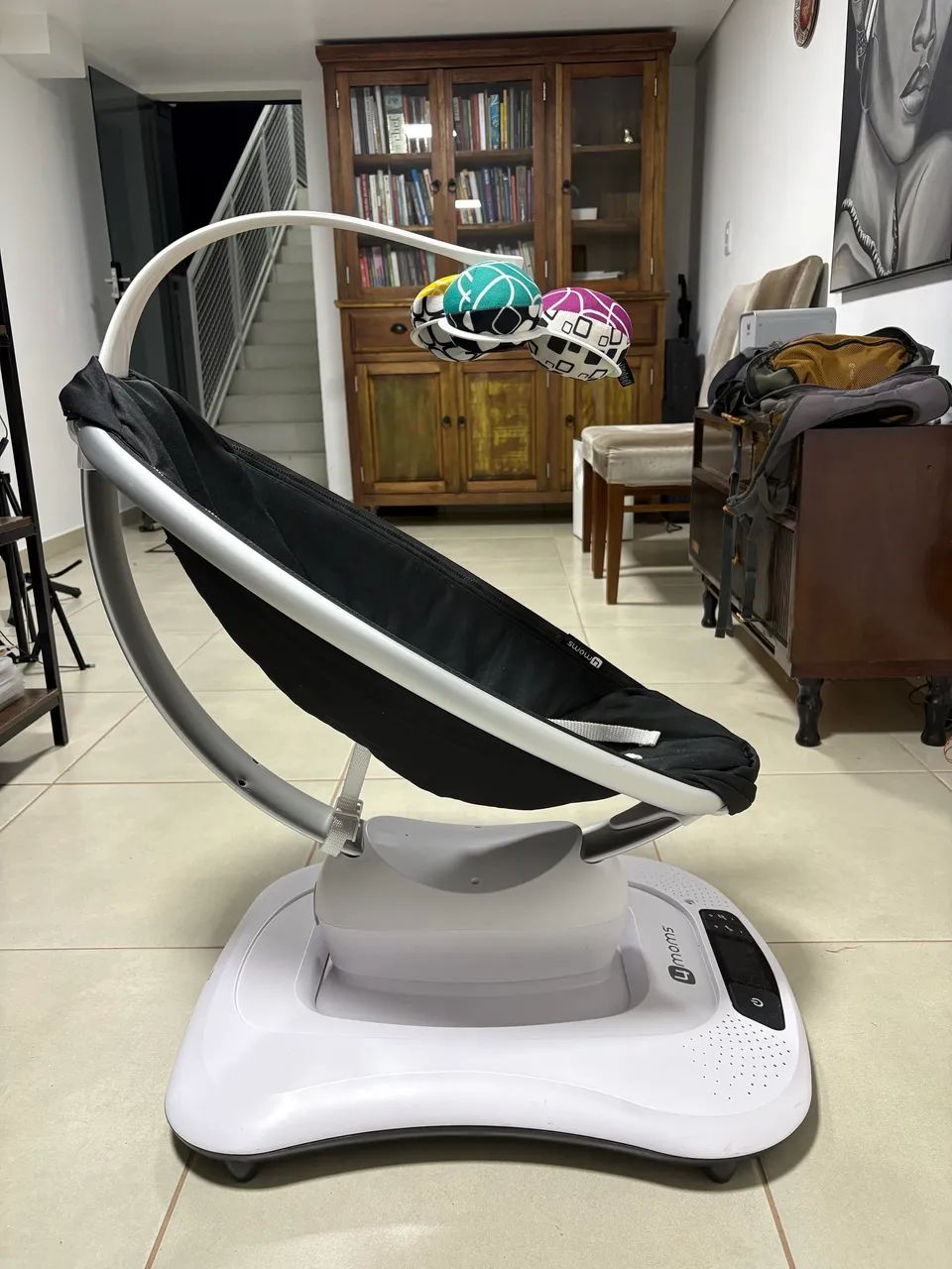 Balanço Elétrico 4moms mamaRoo para Bebê - Completo e Funcionando - Foto 4