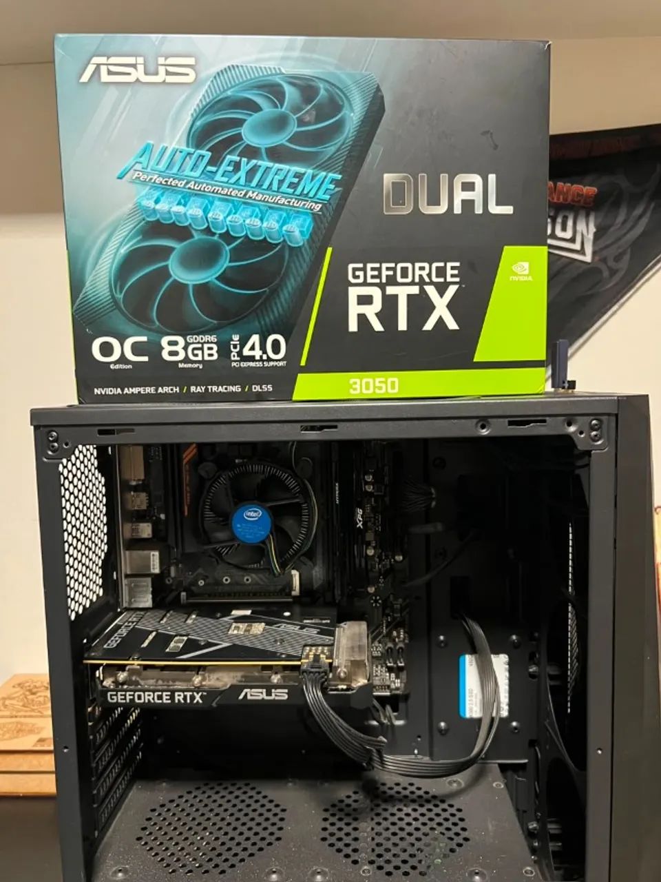 RTX 3050 ASUS 8GB - DUAL FAN - Foto 5