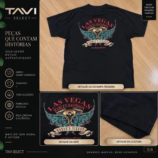 Camiseta Harley-Davidson Las Vegas