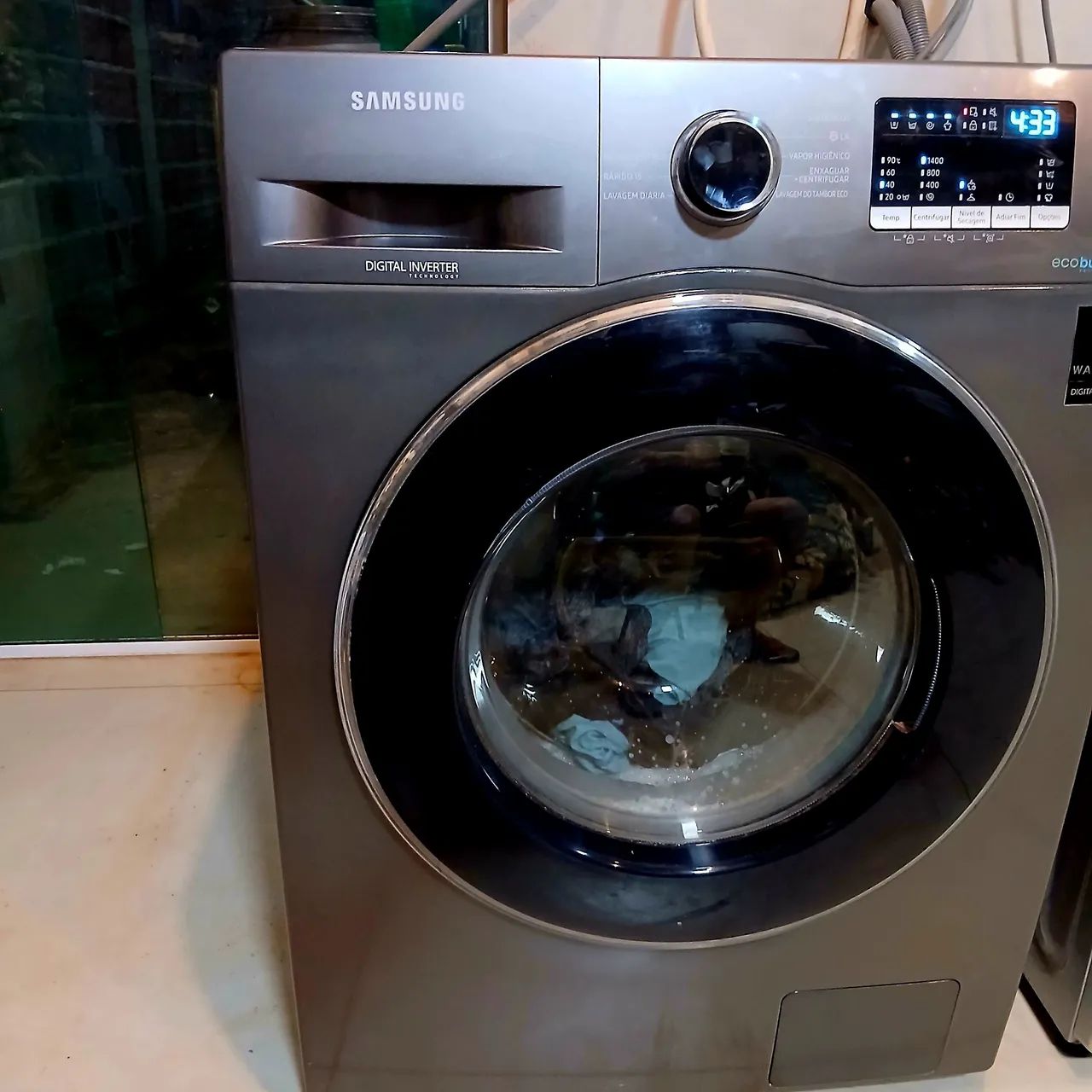 Máquina lava e  seca Samsung 10kg funcionando normal  - Foto 3