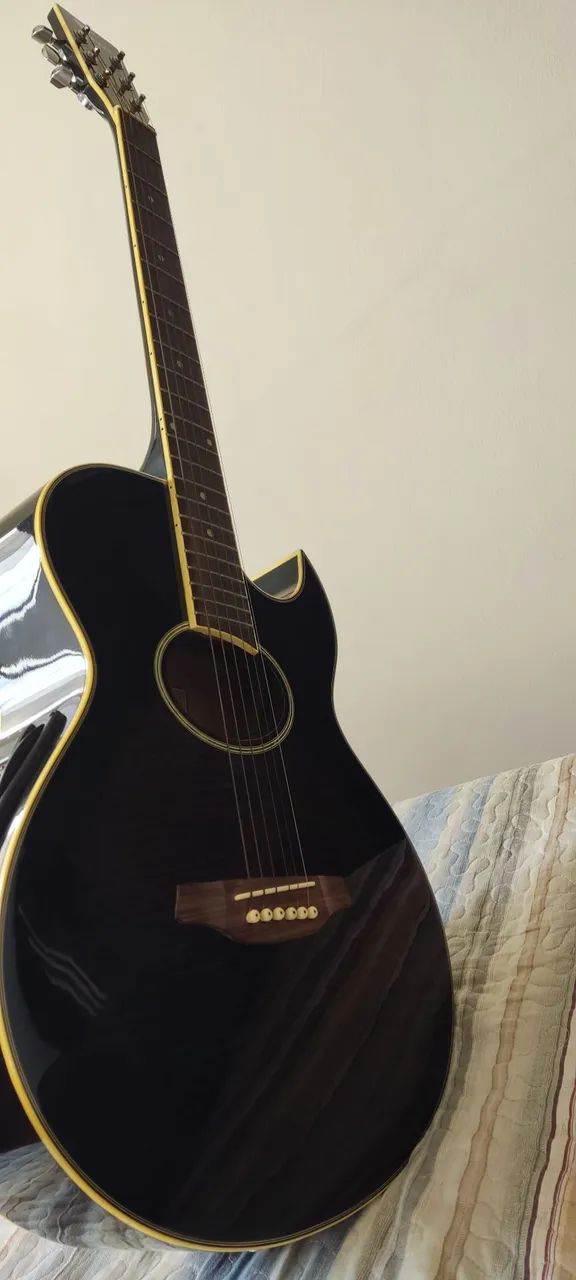 Violão Eagle GL36E BK Elétrico - Estado de Novo - Foto 2