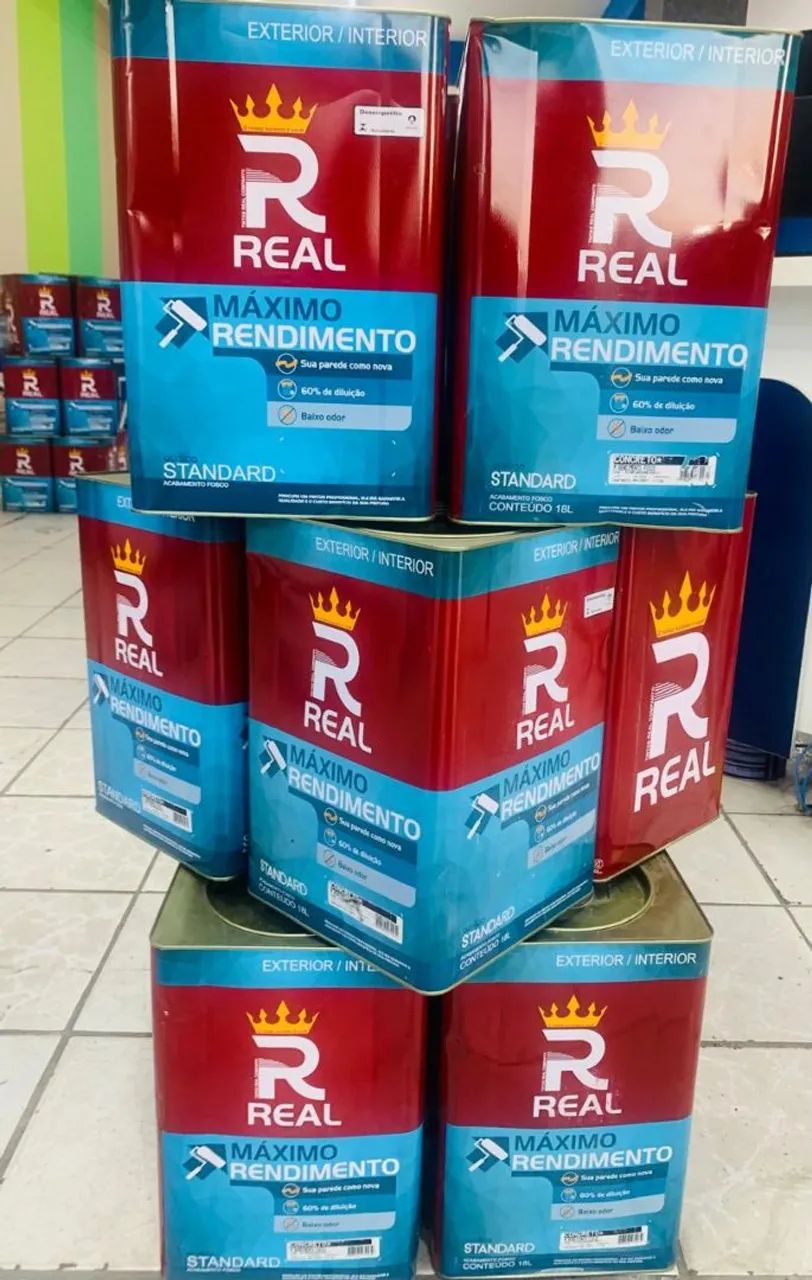 Tinta Real Máximo rendimento 18L