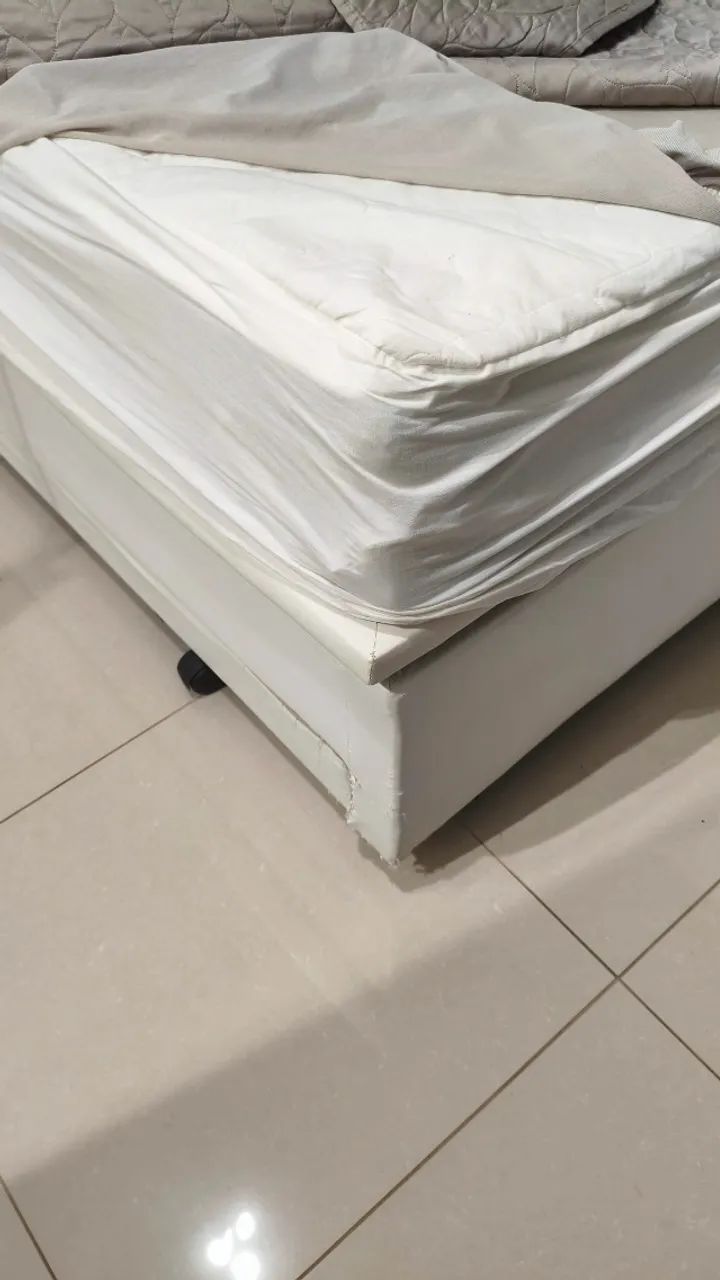 Cama Box Ortobom Baú com Colchão Auxiliar e Colchão Solteiro - Foto 5