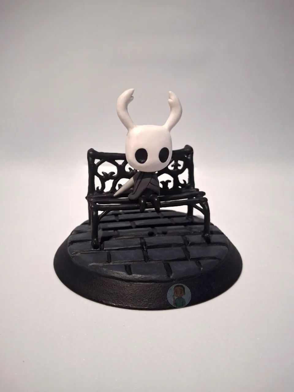 Knight Hollow Knight figure em Biscuit (Aceito encomendas)