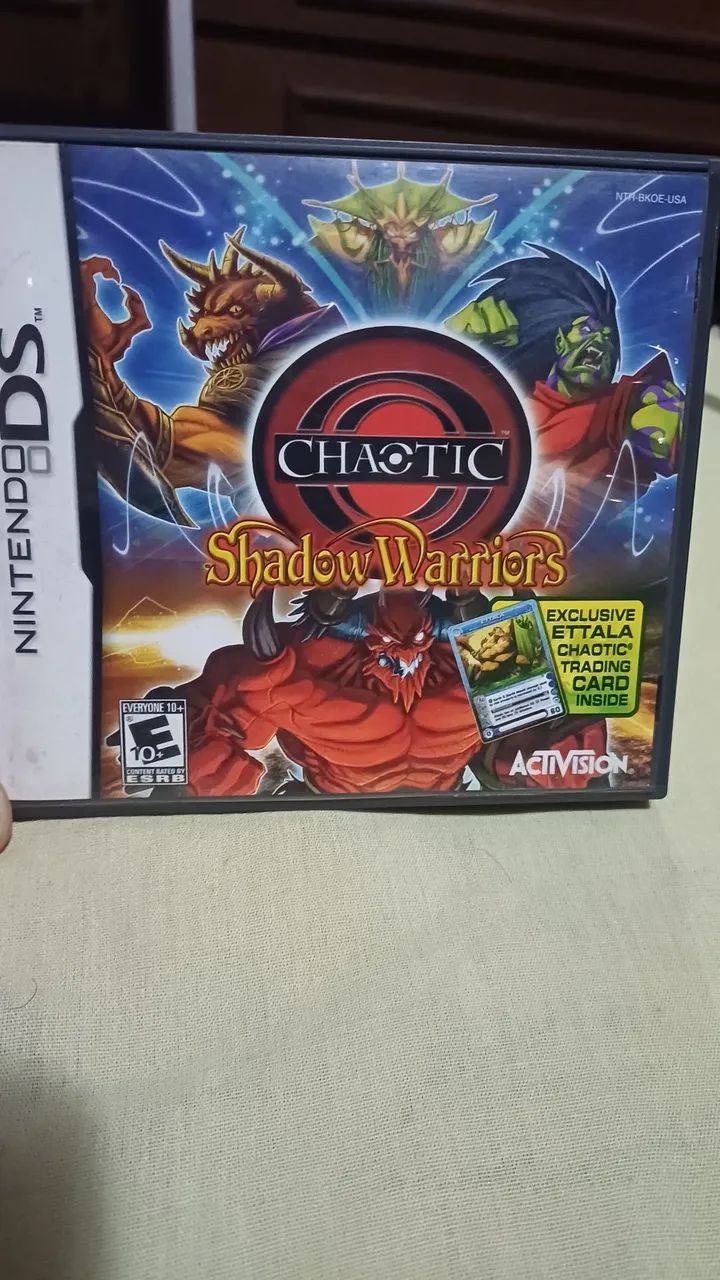Chaotic shadow warriors. Nintendo Ds