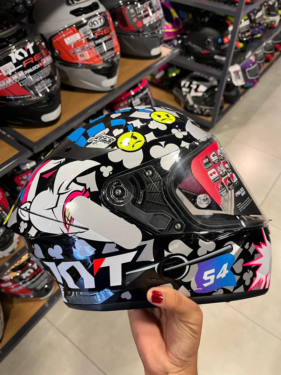 Capacete KYT TT COURSE  - Foto 2