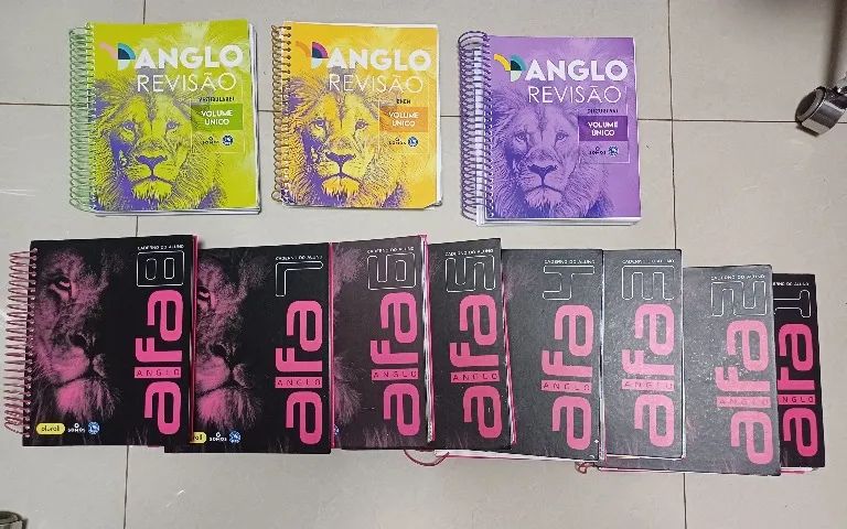 Livros Anglo 3° série-2025