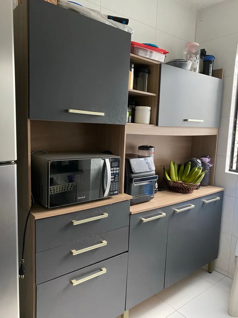 Armário de Cozinha Compacta