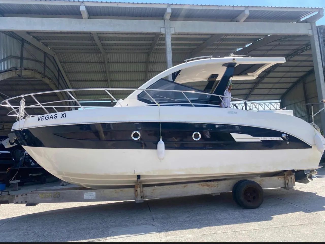 Aguz 29 HT + bote Remar com motor de 5hp - Foto 7