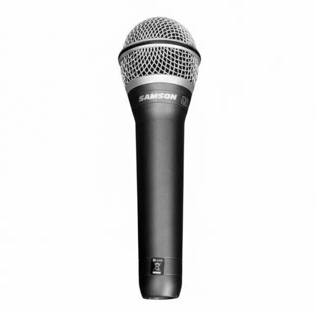 Microfone Dinâmico Supercardioide Neodímio Samson Q7 Preto