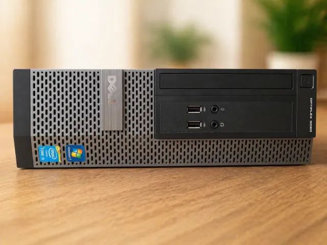 PC Dell Optiplex 3020 i3 SSD 480GB Rápido + RAM: 8GB - Win 10 Pro