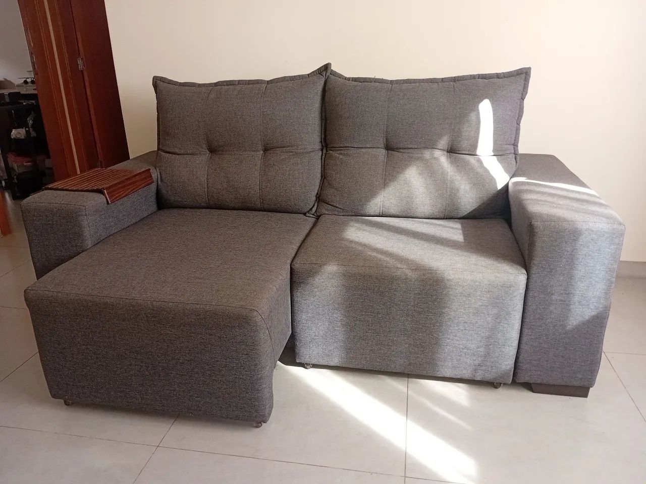Sofá 2 lugares pouco uso - Foto 3