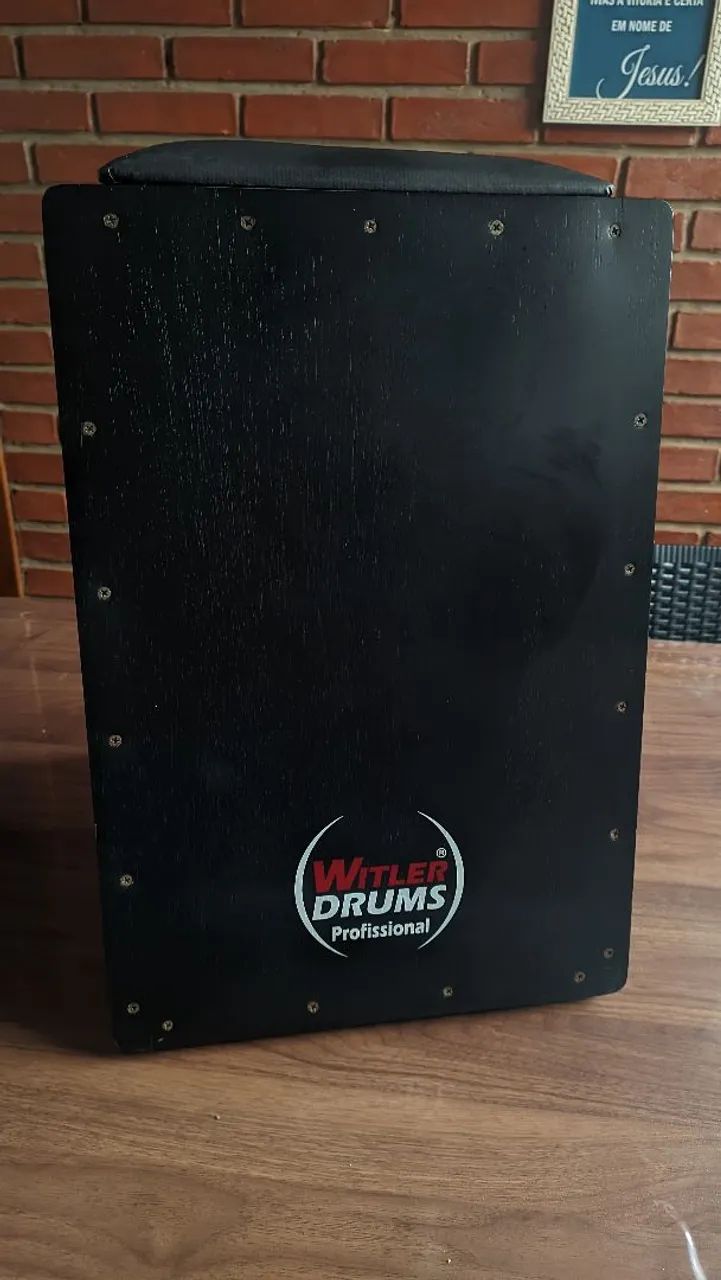 Cajón Eletroacústico Witler Drums 