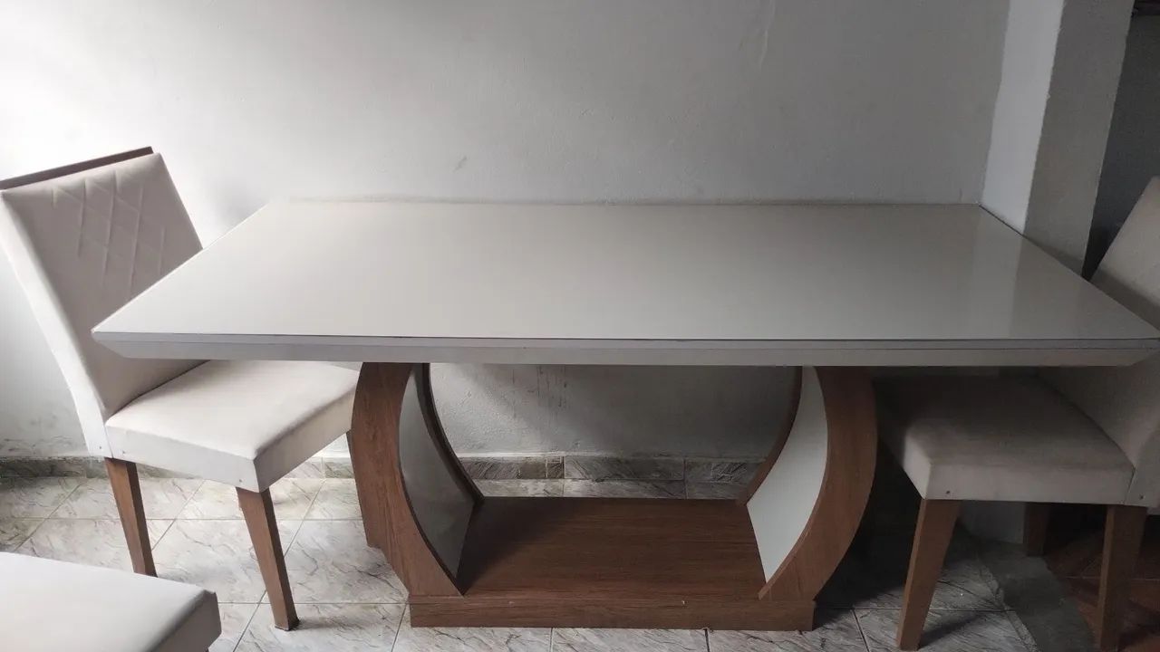 Mesa com 6 cadeiras - Foto 2