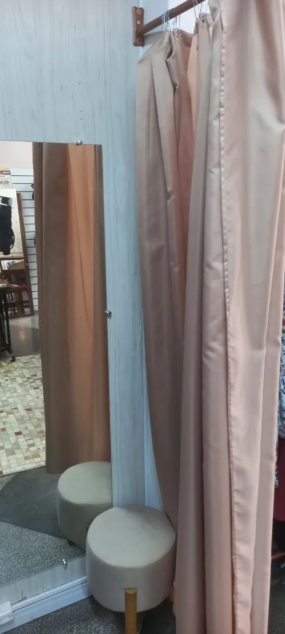 Fitting Room Kit with Mirror and Stool64994171355907121