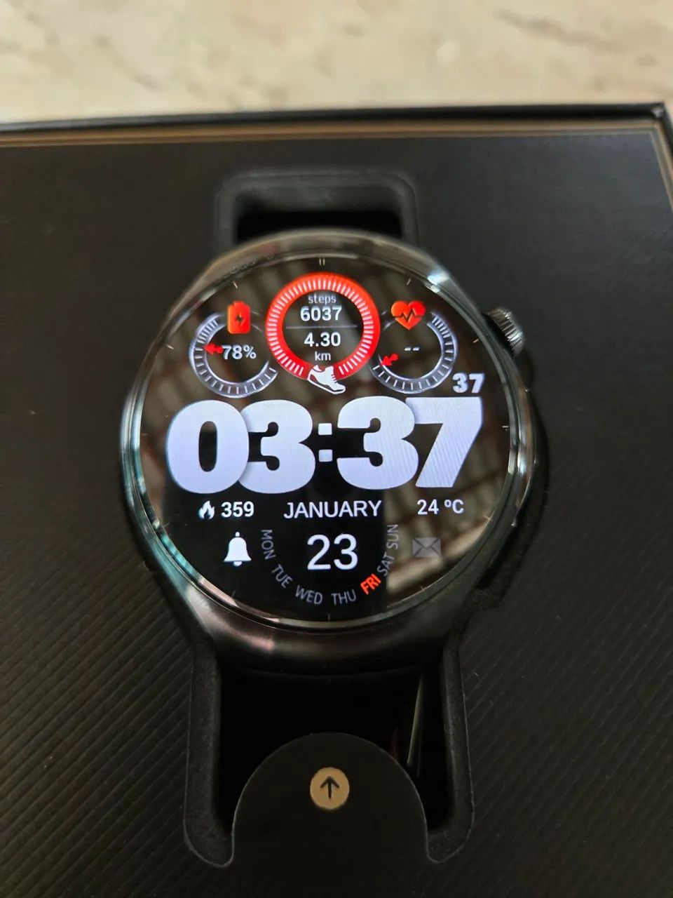 HUAWEI WATCH 5 46mm Tecnologia X-TAP<br><br> 
