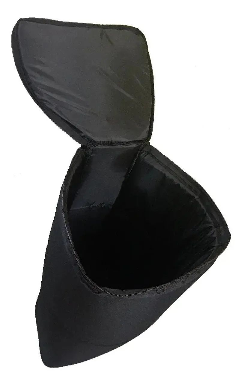 Par Bag Capa Bolsa Super Luxo Caixa De Som Qsc K8 E K8.2 Acolchoada - Foto 4
