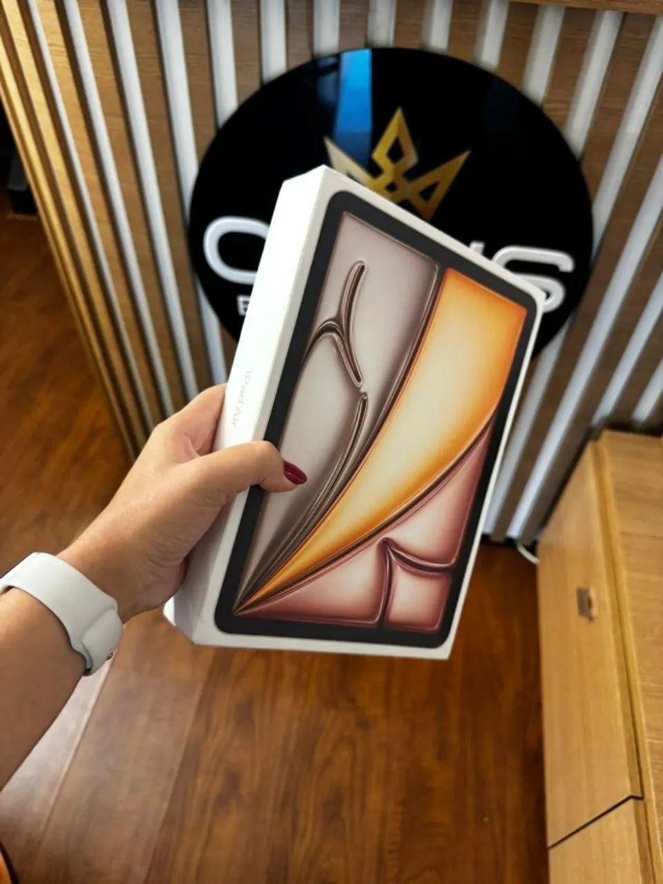iPad Air M3 128gb 11Pol Lacrado Preço Imperdível - Foto 3