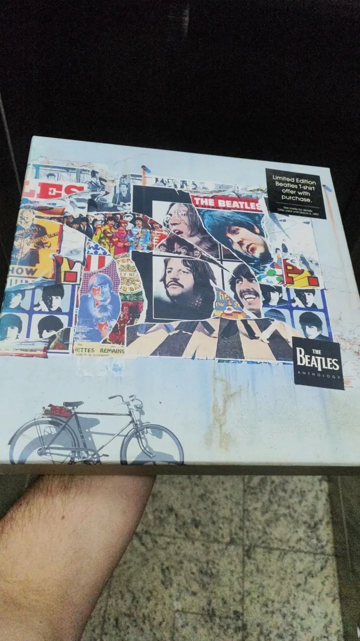 Coleção Beatles anthology laser disc 