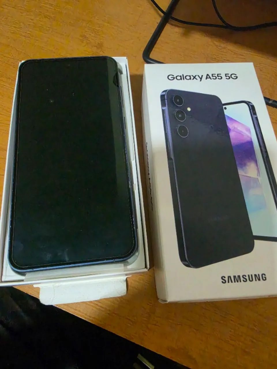 Samsung Galaxy A55 5G 256GB - Na caixa