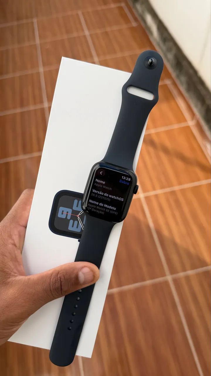 Apple Watch Series SE 2 geração 100% bateria  - Foto 3