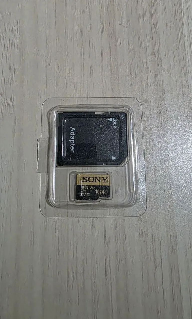 Cartão de Memória Sony de 1TB