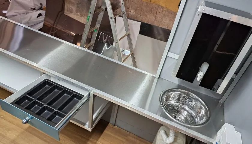 Trailer food 3x2m - Foto 3