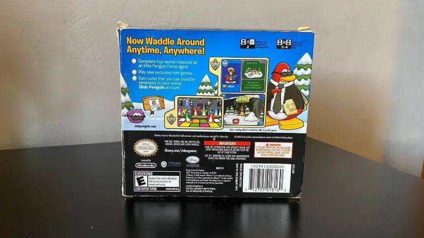 Jogo Club Penguin - Box Colecionador Nintendo DS - Elite Penguin Force - Foto 4