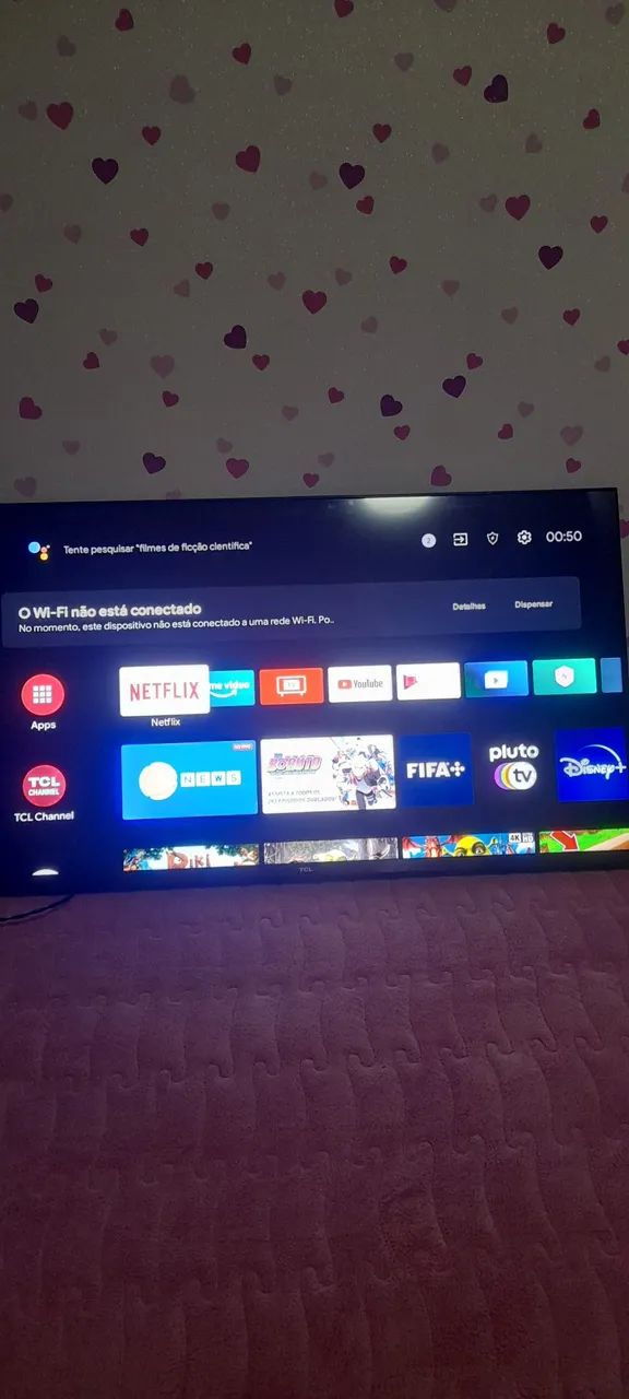 SMART TV TCL ANDROID 40 POLEGADAS 