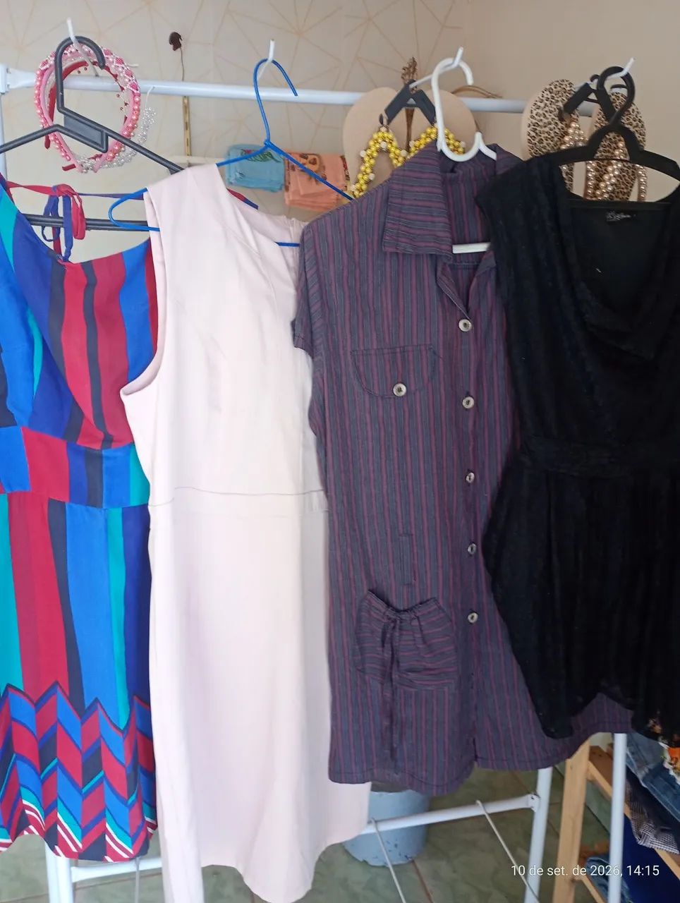 Lote de roupa para brechó 
