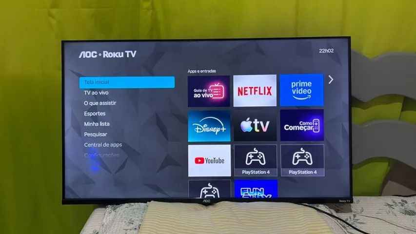 Vendo TV AOC LED 40 polegadas, em ótimo estado de conservação e funcionamento. - Foto 3