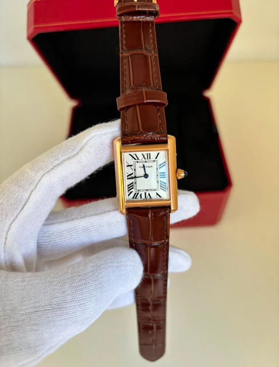 Relogio cartier tank louis eta  - Foto 5