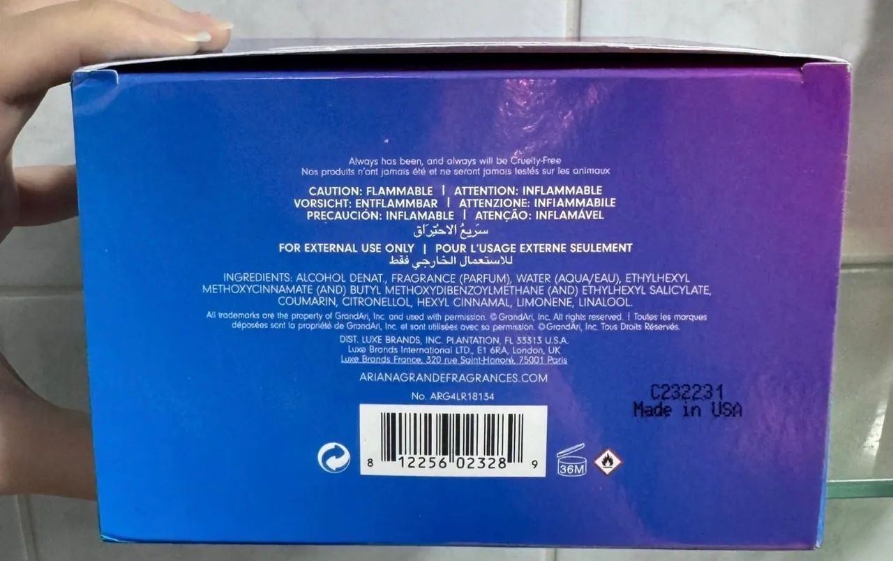 Perfume Cloud Ariana Grande 100ml  - Foto 3