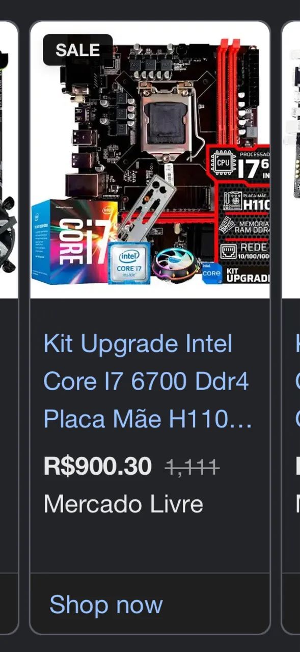Placa mãe asus + processador I7 - Foto 5