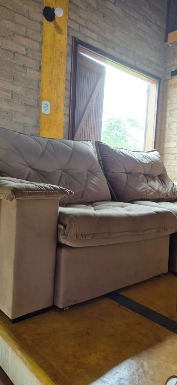 Sofá 2,5 seminovo - Foto 5