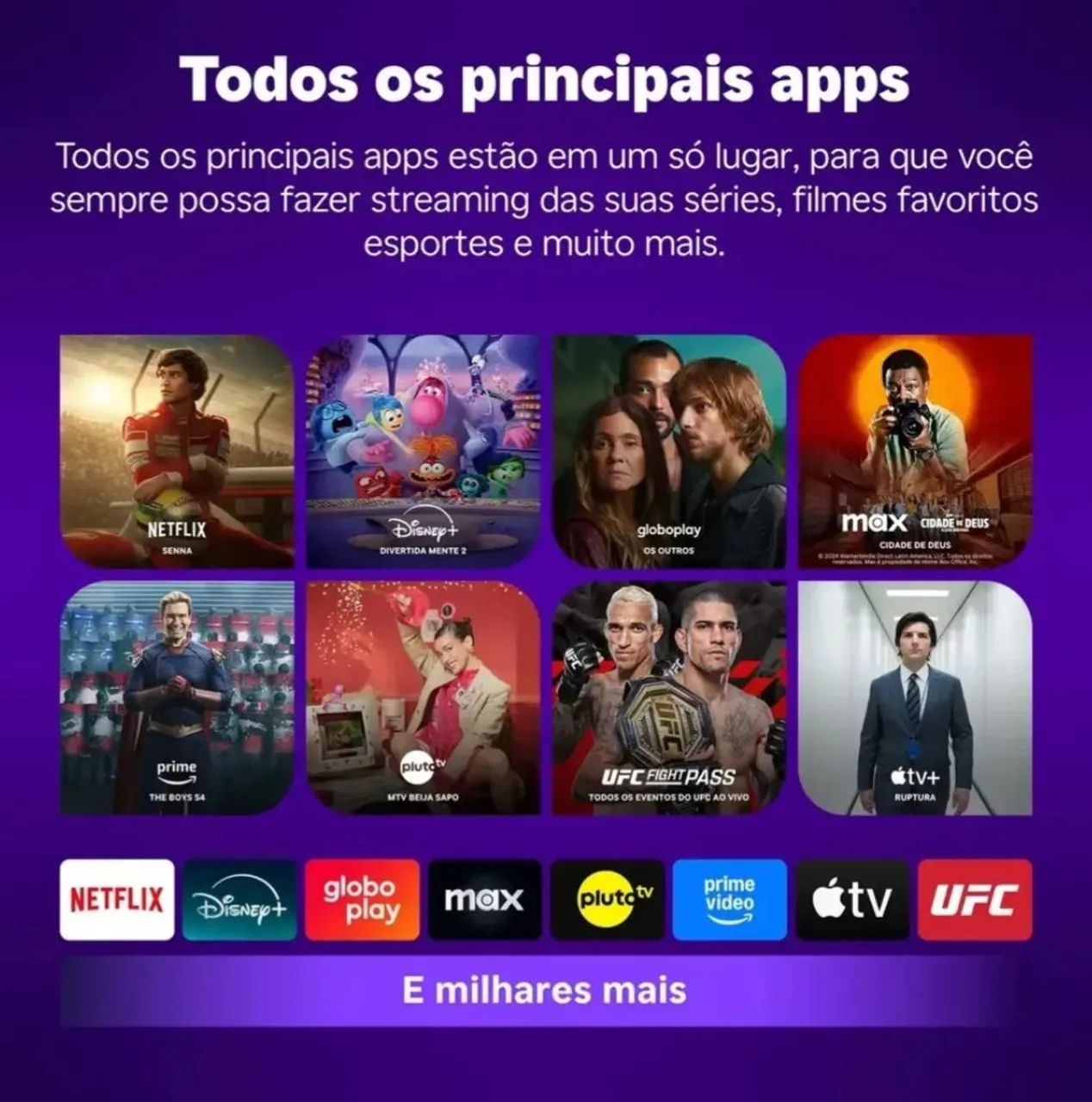 TV BOX Roku Streaming Stick 3° Geração... - Foto 5