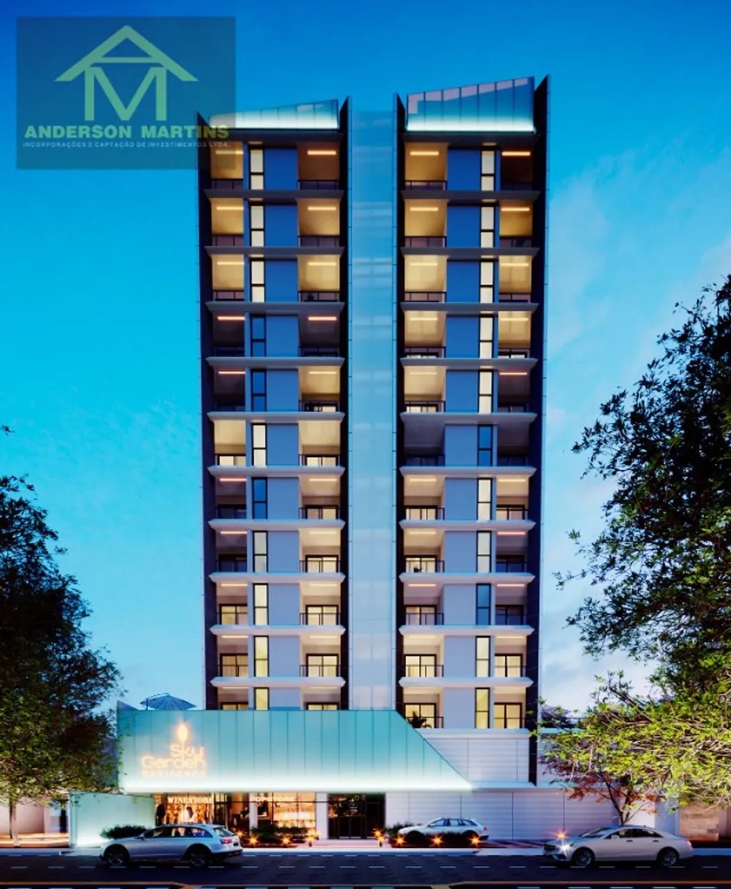  Apartamento moderno com excelente aproveitamento: Sky Garden 