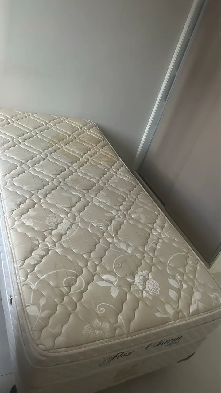 Conjuto de cama box Sommier solteiro