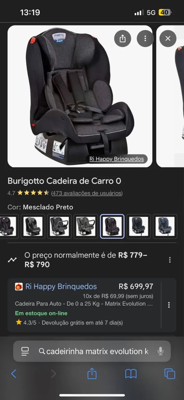 Cadeirinha infantil - Foto 2